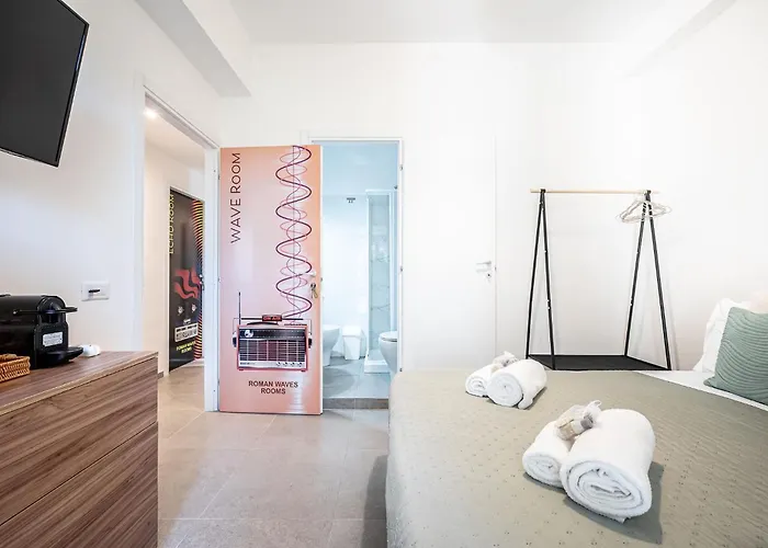 Maison d'hôtes Waves - 2 Min Metro Marconi - 15 Min Colosseo - A-c & Wifi Rome