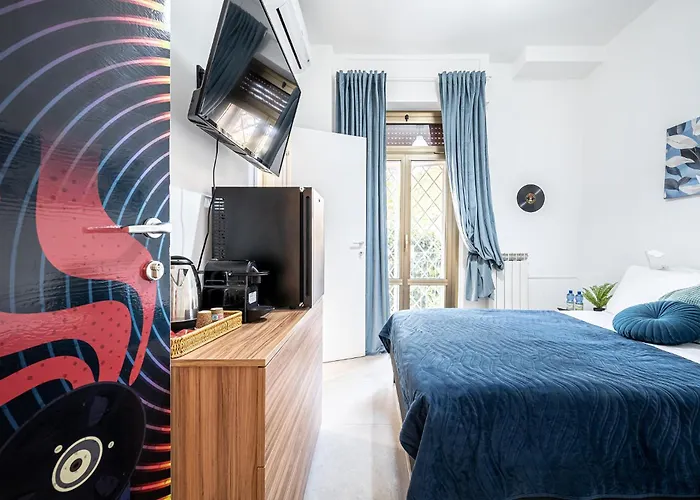 Maison d'hôtes Waves - 2 Min Metro Marconi - 15 Min Colosseo - A-c & Wifi Rome