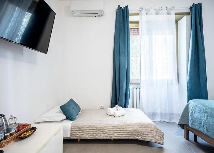 Maison d'hôtes Waves - 2 Min Metro Marconi - 15 Min Colosseo - A-c & Wifi Rome